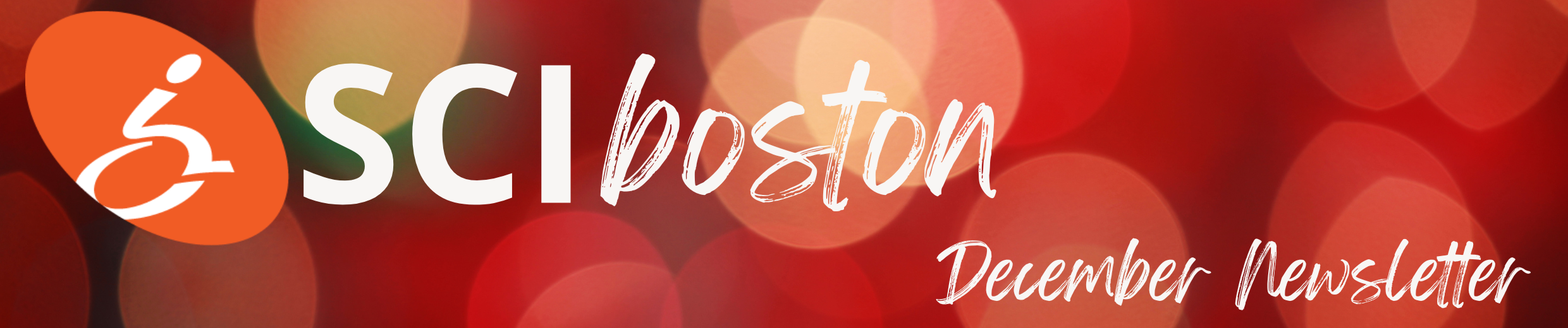 Banner description: background of blurred red and white lights. Sci Boston logo and 