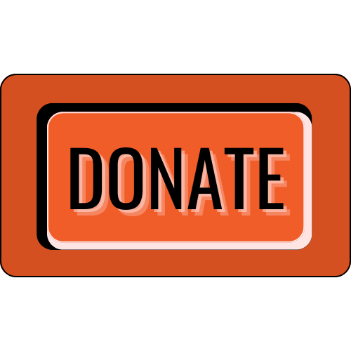 This image depicts the word Donate. It looks like a button.